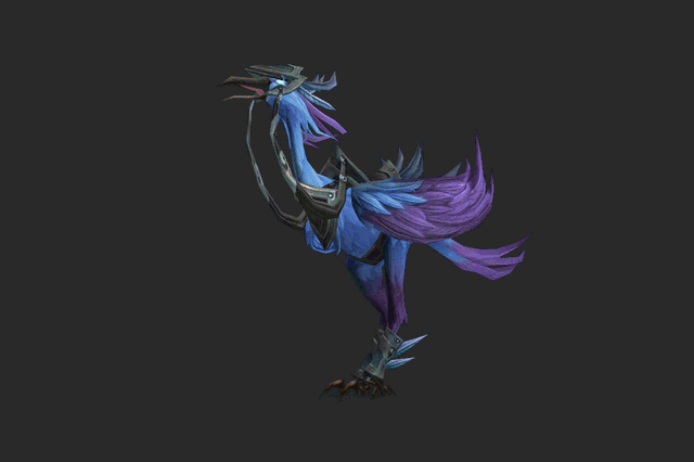 Modèle 3D de la monture Swift Regal Galestrider dans WoW Forever