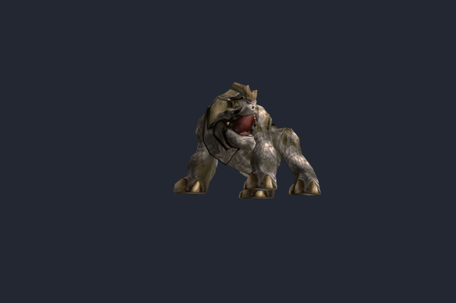 Modèle 3D de la monture White Kodo dans WoW Forever