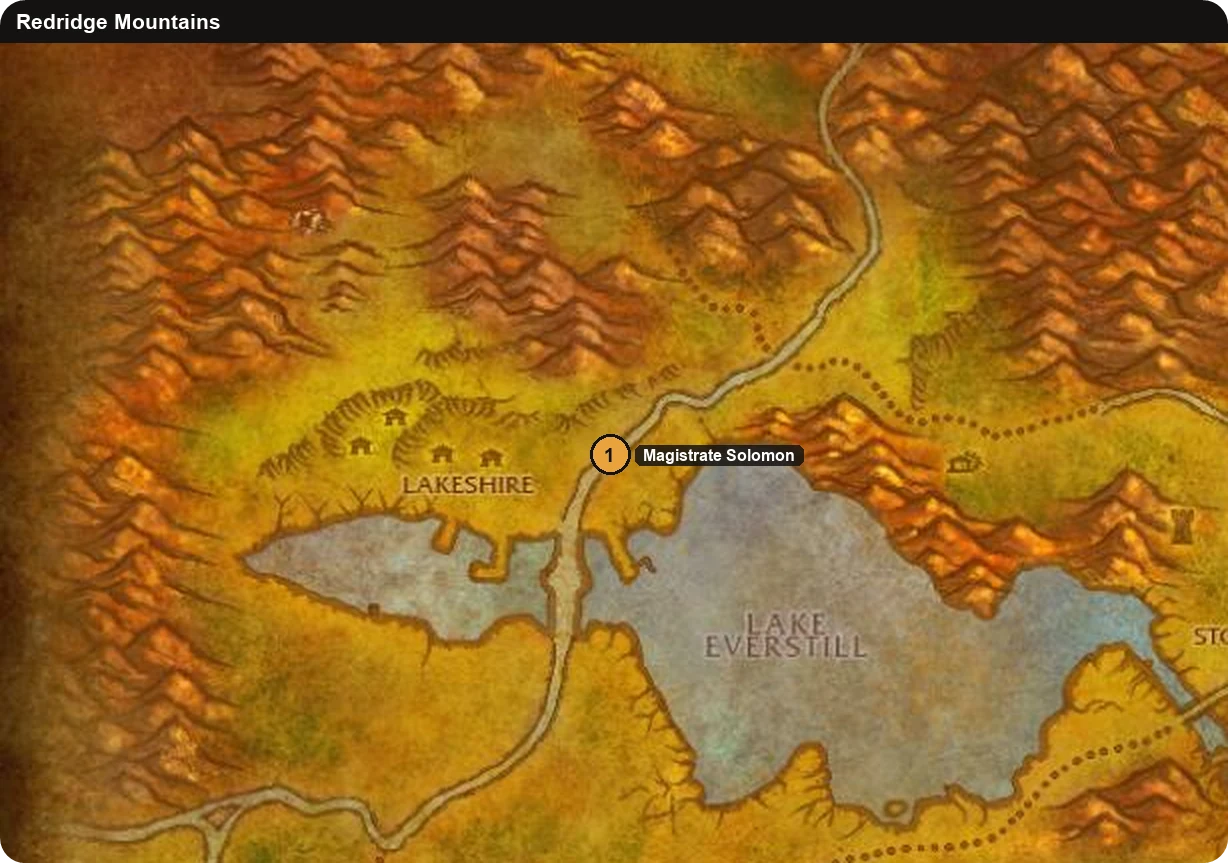 Karte des Rotkammgebirges mit Magistrat Solomon in Seenhain