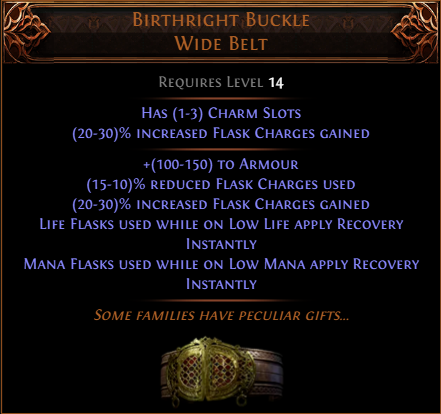 Birthright Buckle