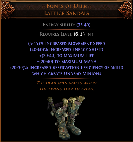 Bones of Ullr