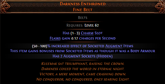Thronende Dunkelheit