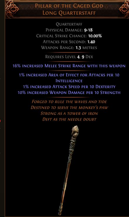 Pillar of the Caged God