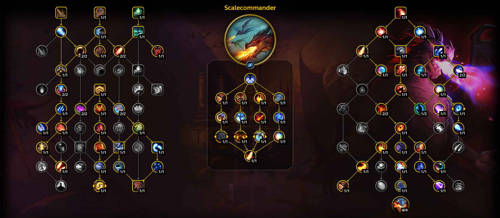 Best Devastation Leveling Talents Midnight