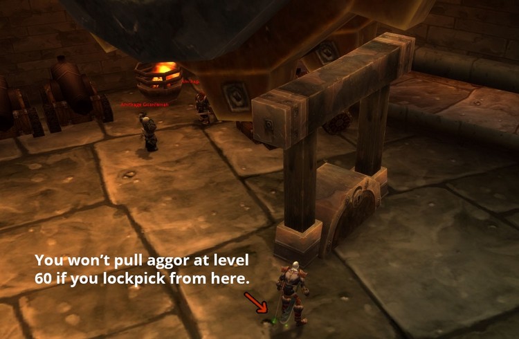 Lockpicking Spots TBC Classic