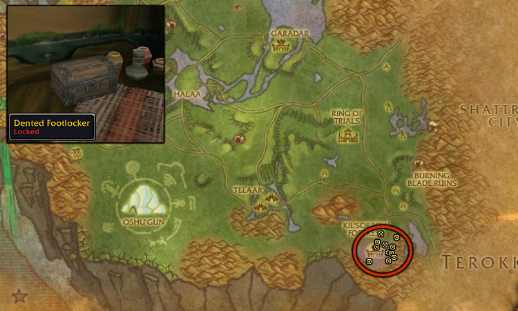 Lockpicking Spots TBC Classic