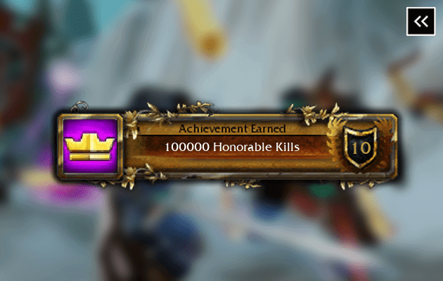 WotLK 100000 Honorable Kills Achievement