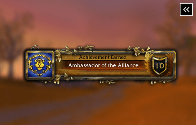 WotLK Ambassador of the Alliance Achievement