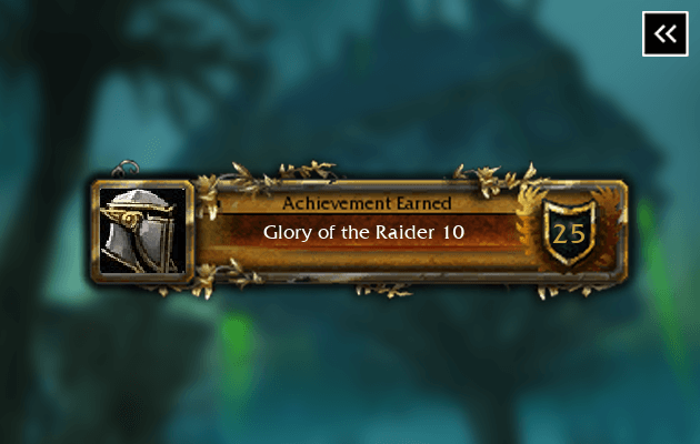 WotLK Classic Glory of the Raider (10 player) Achievement