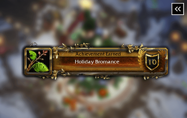 WotLK Holiday Bromance Achievement
