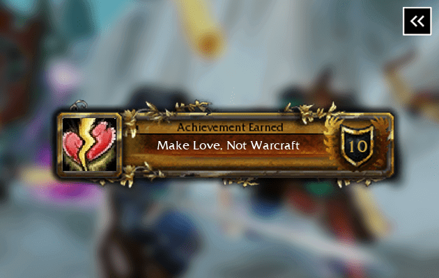 WotLK Make Love, Not Warcraft Achievement