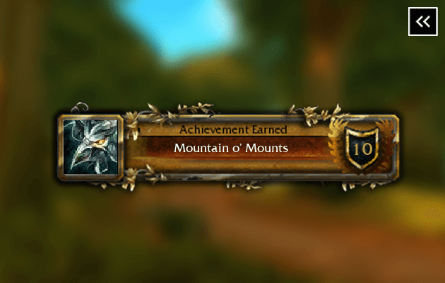 WotLK Classic Mountain o' Mounts Achievement