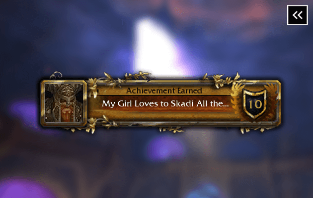 WotLK Classic My Girl Loves to Skadi All the Time Achievement
