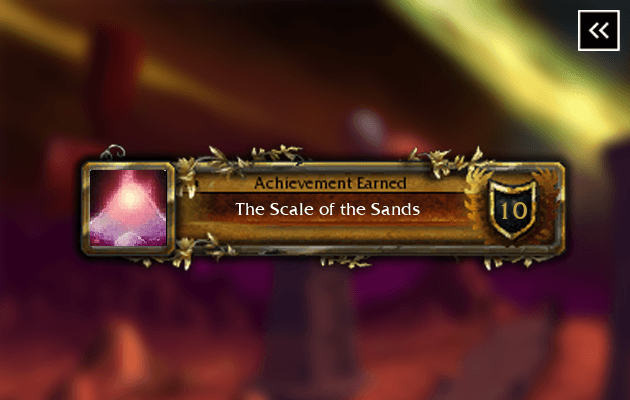 WotLK The Scale of the Sands Achievement