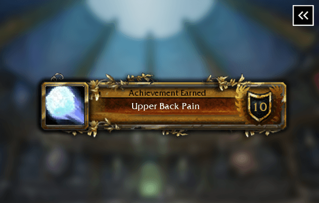 WotLK Upper Back Pain Achievement
