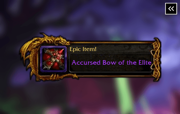 WotLK Accursed Bow of the Elite