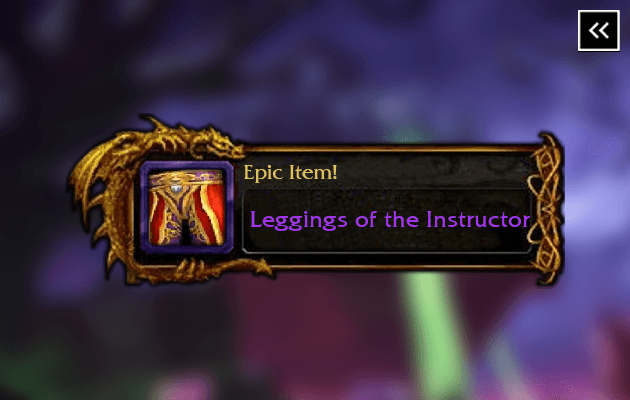 WotLK Leggings of the Instructor