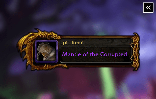 WotLK Mantle of the Corrupted