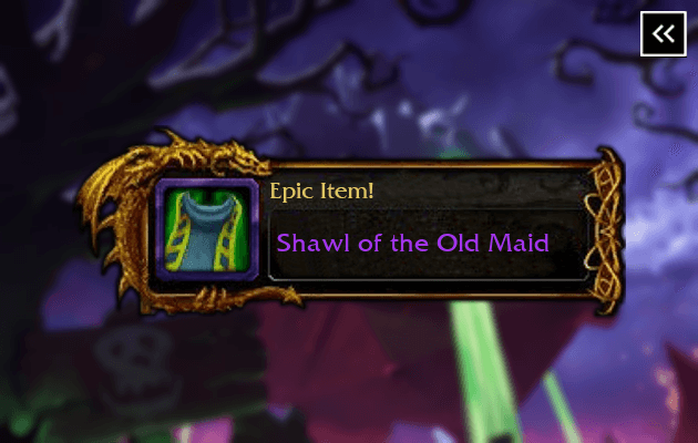 WotLK Shawl of the Old Maid