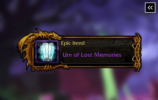 WotLK Urn of Lost Memories