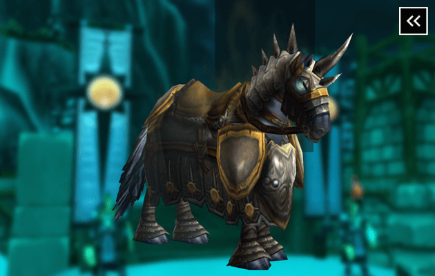 WotLK Classic Argent Charger Mount