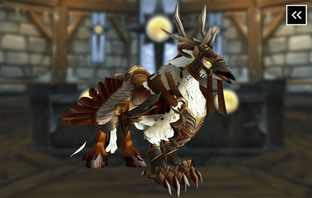 WotLK Classic Argent Hippogryph Mount
