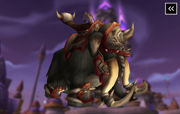 WotLK Classic Reins of the Black War Mammoth Mount