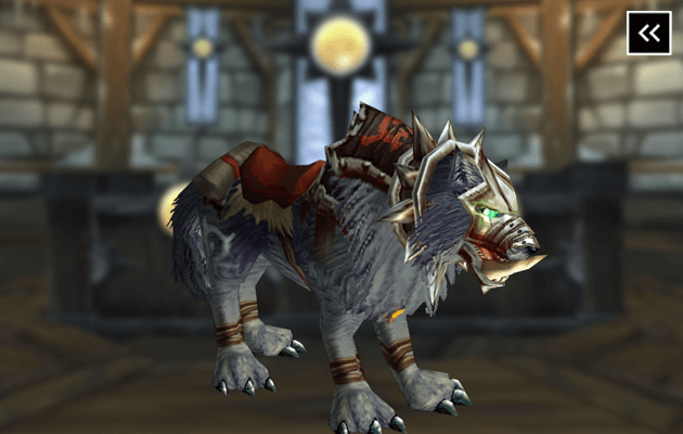 WotLK Classic Orgrimmar Wolf Mount