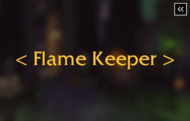 WotLK Flame Keeper Title