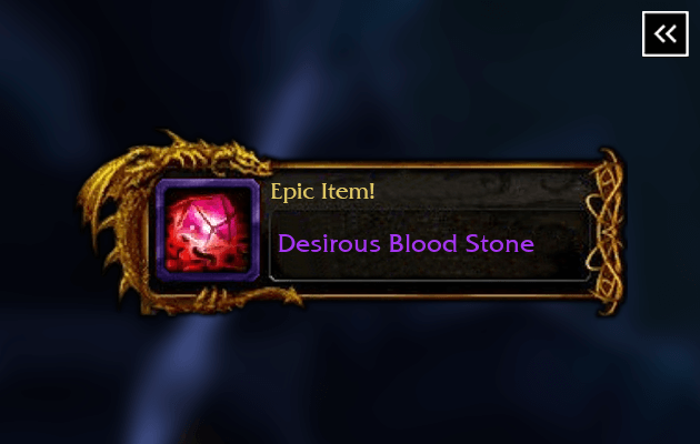 WoW Desirous Blood Stone Boost