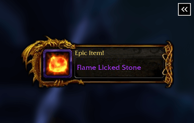WoW Flame Licked Stone Boost