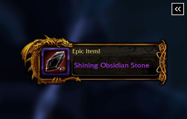 WoW Shining Obsidian Stone Boost