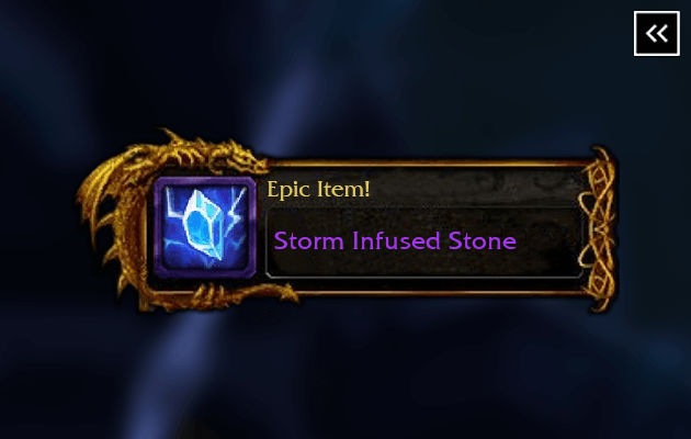 WoW Storm Infused Stone Boost