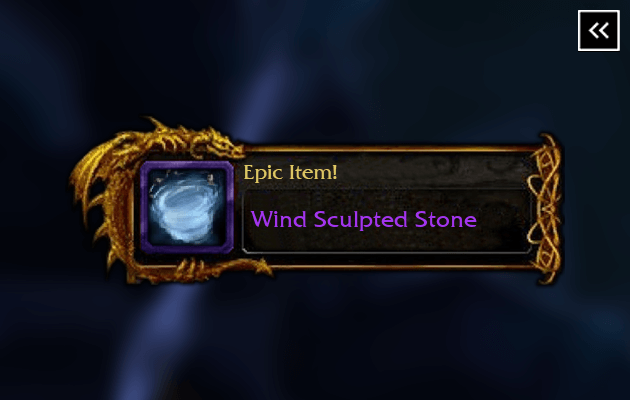 WoW Wind Sculpted Stone Boost