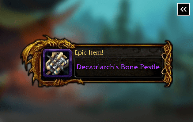 Decatriarch's Bone Pestle