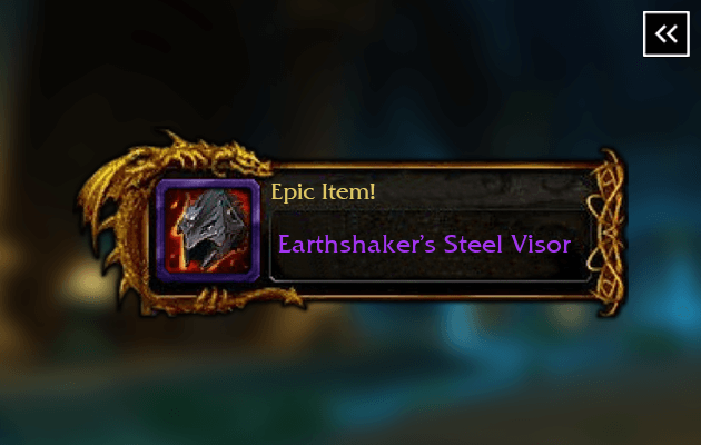 Earthshaker's Steel Visor