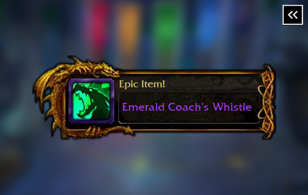 Emerald Coach's Whistle