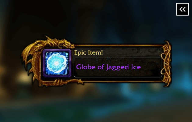 Globe of Jagged Ice