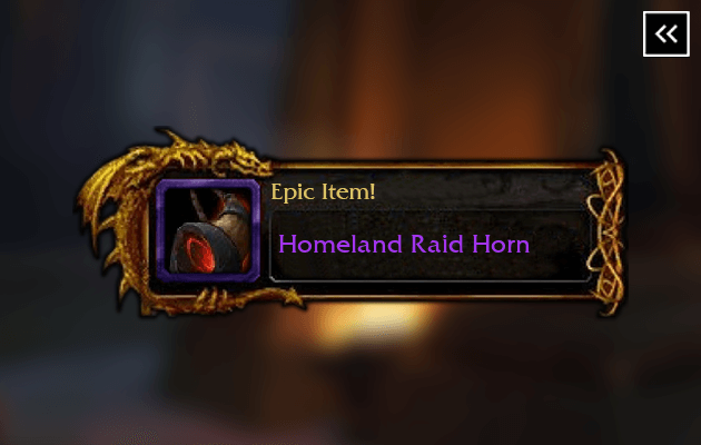 Homeland Raid Horn