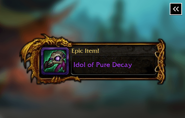 Idol of Pure Decay