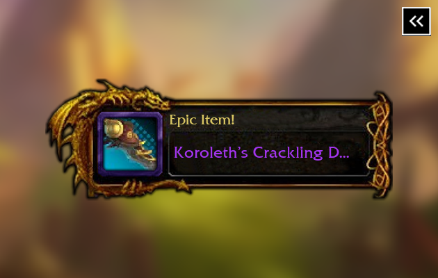 Koroleth's Crackling Dagger