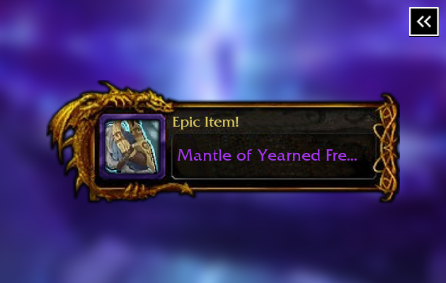 Mantle of Yearned Freedom