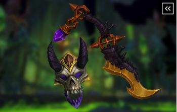 Demonology Warlock Legion Artifact Weapon Appearances - Skull of the Man'ari Artifact Skins