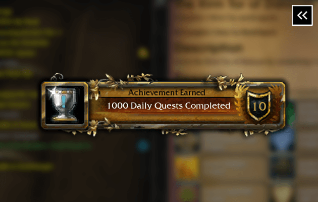 Buy WotLK 1000 Daily Quests Complete Achievement Boost | ConquestCapped