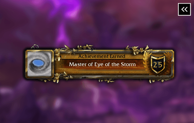 WotLK Master of Eye of the Storm Achievement