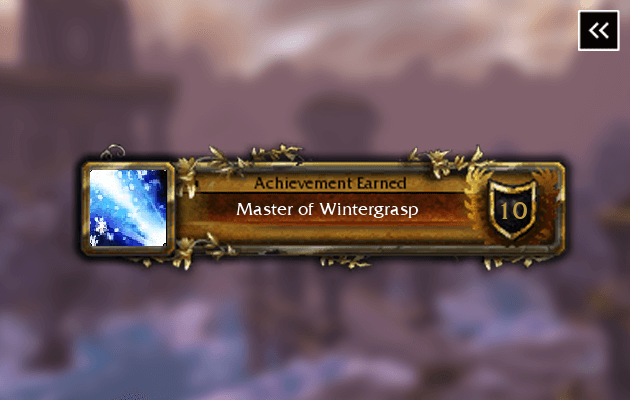 WotLK Master of Wintergrasp Achievement