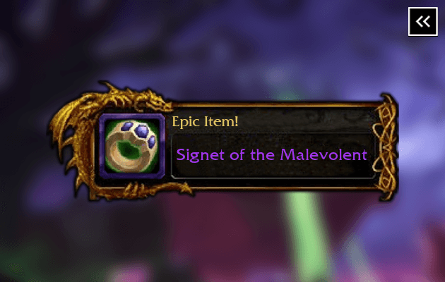 Buy Signet of the Malevolent - Gothik the Harvester Ring - WotLK Loot