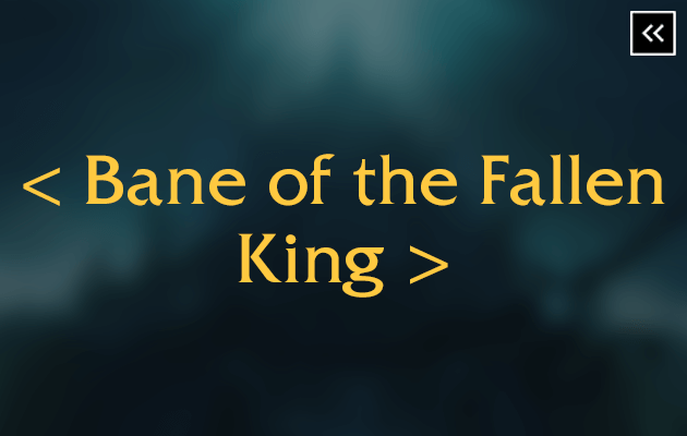 WotLK Bane of the Fallen King Title