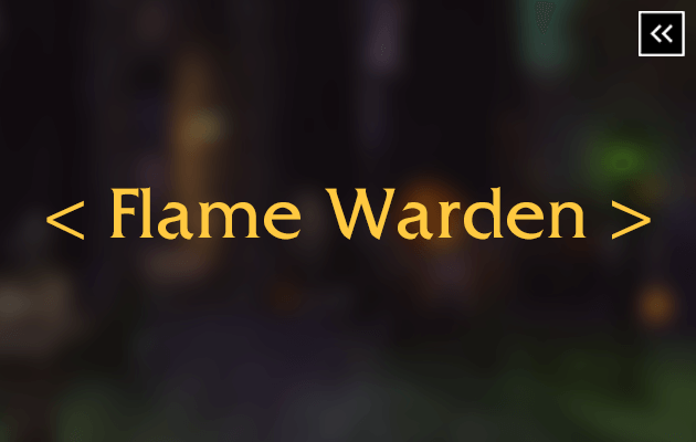 WotLK Flame Warden Title