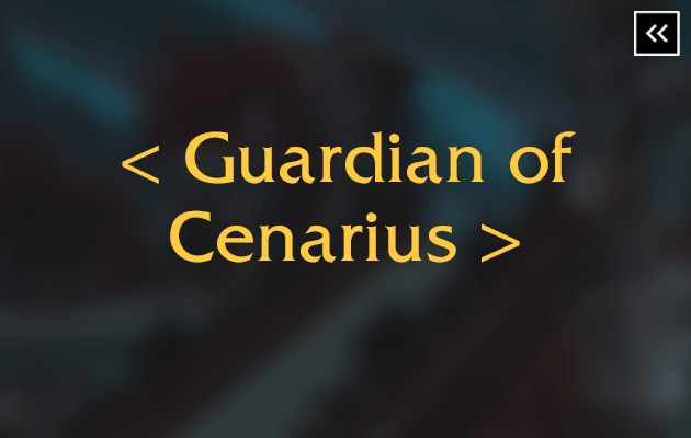 WotLK Guardian of Cenarius Title